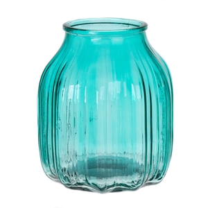 DF02-664321700 - Vase Suko d8.5/13.8xh16 turquoise