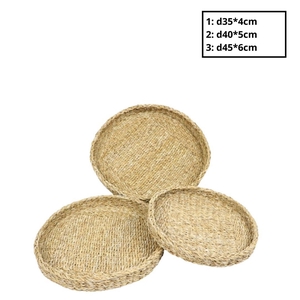 Basket sets Manatee Grass S/3 d45*6cm