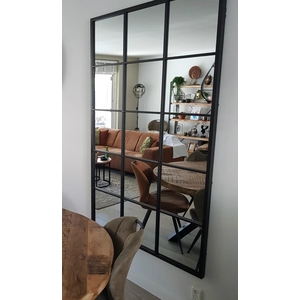 Mirror Mtl Blk 180x115cm 81792