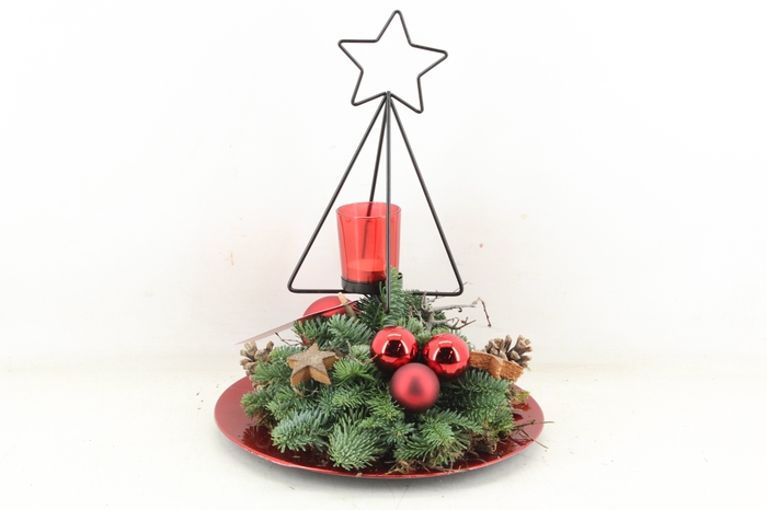 <h4>arr5 Kerst MB - Red plate ster frame</h4>