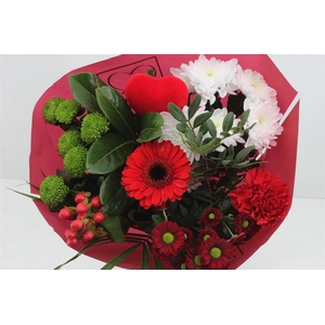 Boeket 9-10 Tak Rood Valentijn