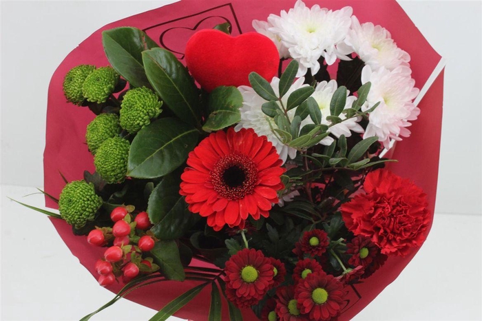 <h4>Boeket 9-10 Tak Rood Valentijn</h4>