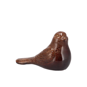 Birds Light Pink Cat Eye 14x7x10cm Nm