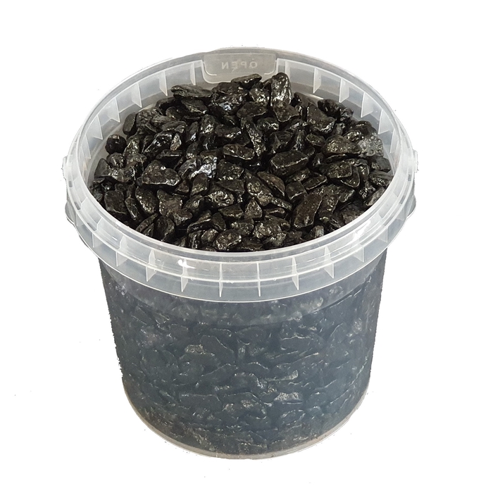 Rocks 1 ltr bucket Black