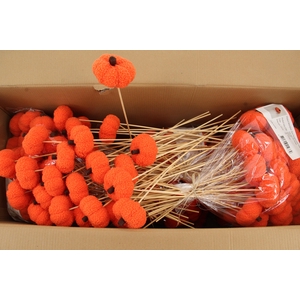 Stick Pumpkin Velvet 8cm D.Ora