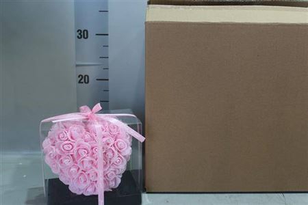 <h4>Huis En Tuin Heart Pink 16cm</h4>
