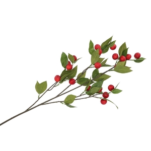 Silk Apple Plum Claude Red 90cm Nm
