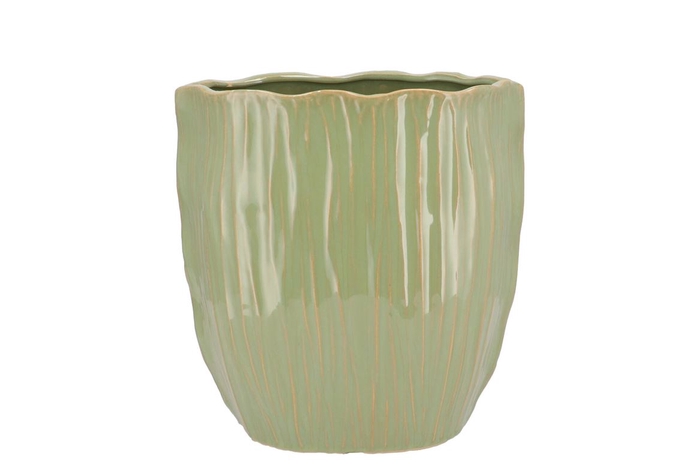 <h4>Lima Pistache Pot Oval 31x18x21cm</h4>