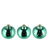 Christmasball Green Single Vase Ass 9x9x8cm Nm