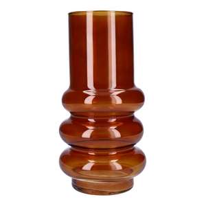 Vase Tess d10/13.6xh27 amber