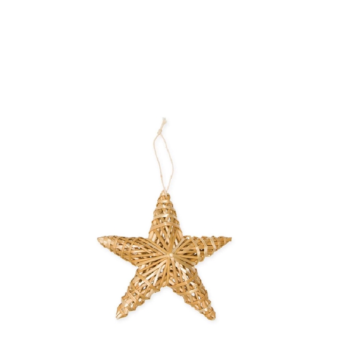 <h4>Christmas natural Star straw d15cm</h4>