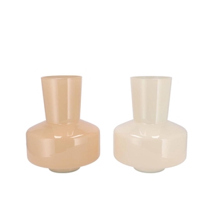 Beau Natural Brown Vase Ass 20x20x26cm