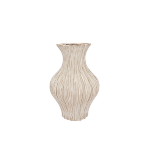 Lima White Vase Neck 21x21x31cm