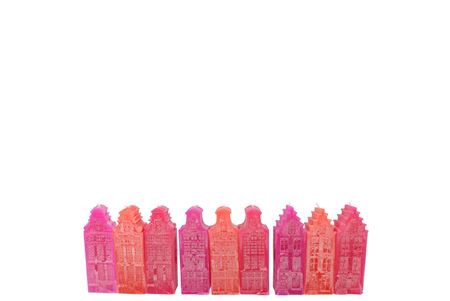 <h4>Candle A'dam House Fuchsia Mix 4x4x12cm</h4>