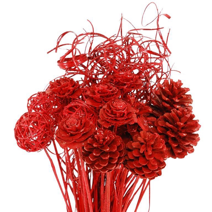 <h4>Mix Pack Red Red Glitter</h4>