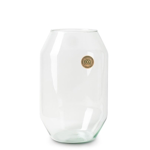 Glass Eco vase Diamant d19*30cm