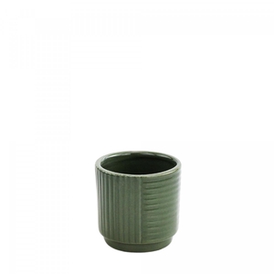 Ceramics Groove pot d07*7cm