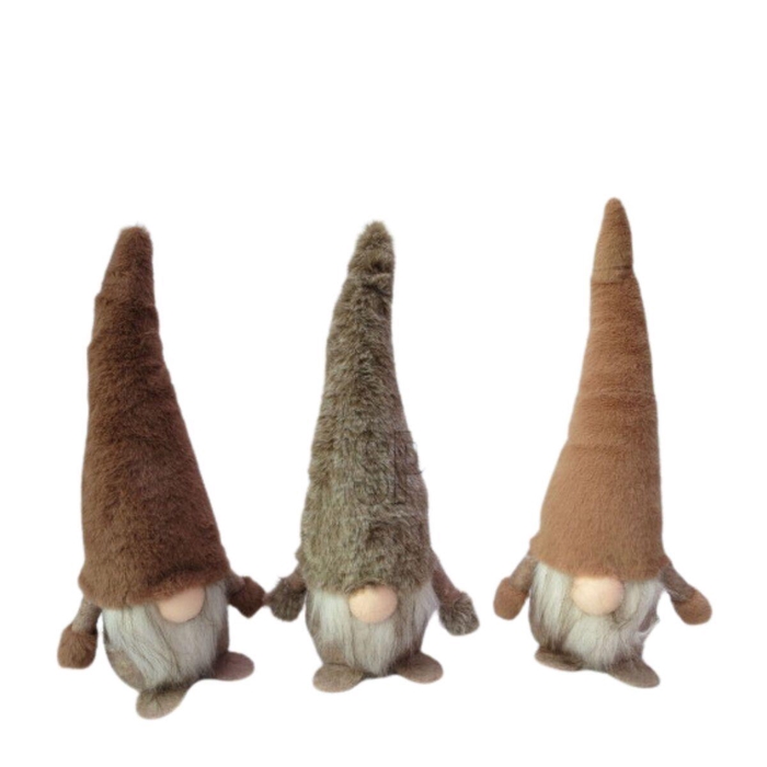 <h4>Christmas Deco gnome d12*29cm ass.</h4>