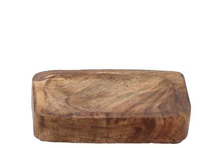 <h4>Amber Schaal Mango Hout 13x10x3cm Nm</h4>