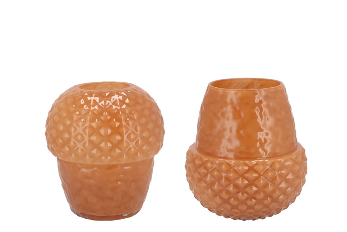 <h4>Lina Scottish Spice Vase Acorn 17x17x19cm</h4>