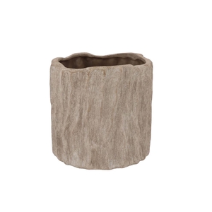 Porto Antique Grey Pot Structure 20x20x20cm Nm