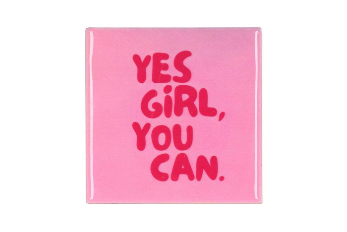 <h4>Tile Girl Pink 10x10x1cm</h4>