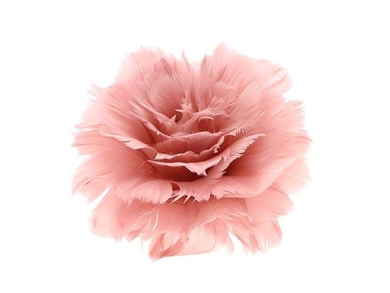 Feather Rose Clip H9D11