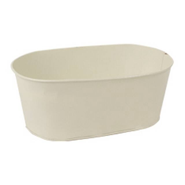 <h4>Bowl Bolton zinc L20xW12xH9.5cm cream</h4>