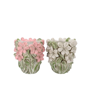 Dante Pink White Pot Pretty Ass 22x22x20cm