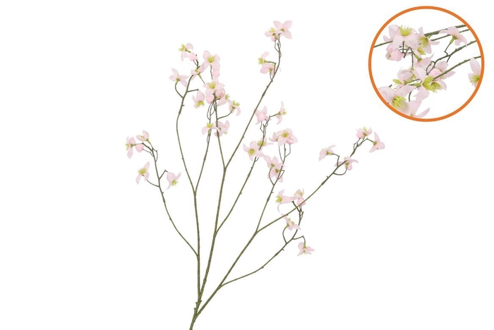 Silk Buttercups Light Pink 100cm Nm
