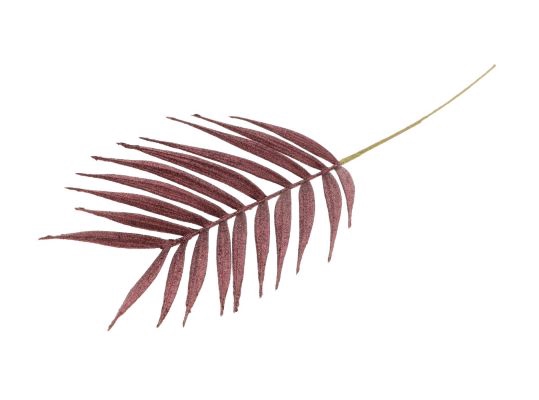 <h4>SILK  PHOENIX LEAF GLITTER L72W20H3 purple</h4>