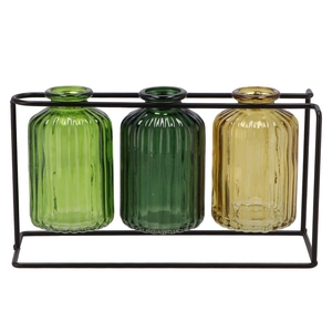 Karakum Forest Green Rack Black 22x8x12cm