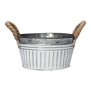 DF04-666776100 - Planter Zelta d18xh9 white