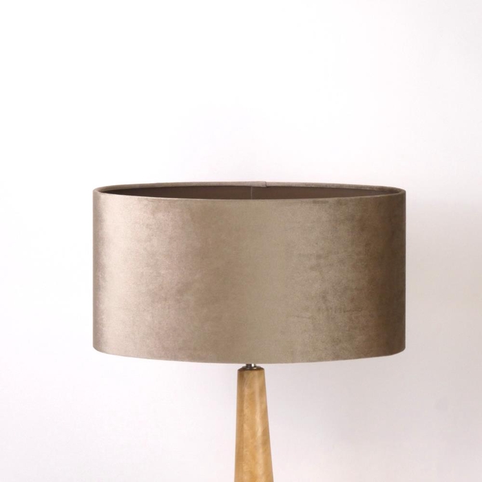 <h4>Lampshade oval 40x20xH20cm bge</h4>