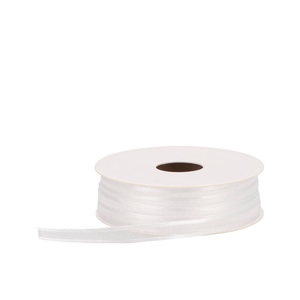 Ribbon Small Prego White 50mx10mm P/1 Nm