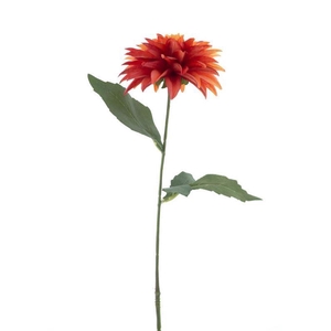Dahlia spray Malang orange 63cm