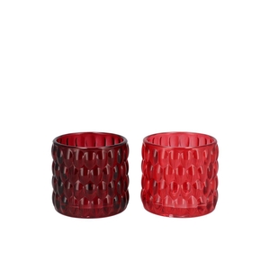 Jazz Red T-light Bubble Ass 8x7cm