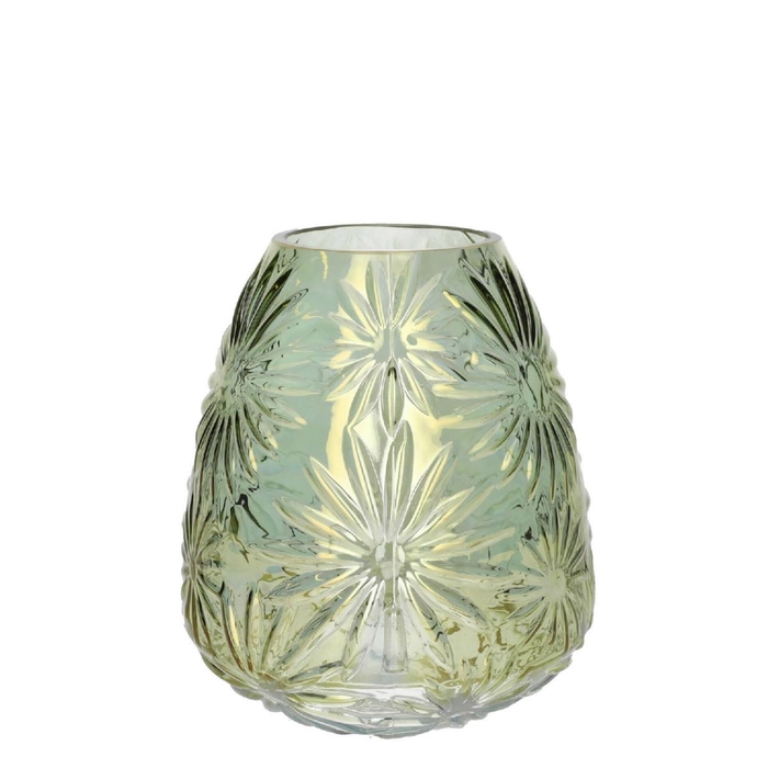 <h4>Glass vase Sarina d17*19.5cm</h4>