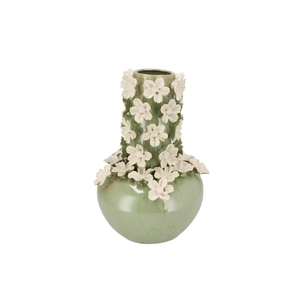 Daisy Green Vase Tube Flower 21x21x32cm