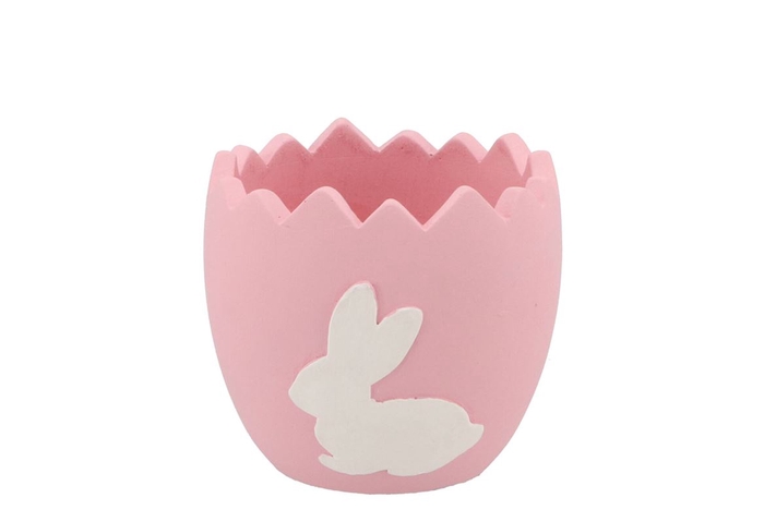 <h4>Easter Rabbit Pot Pink 11x11x10,5cm Nm</h4>