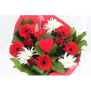 Boeket Anastasia Rood Valentijn