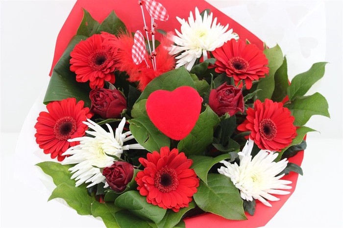 <h4>Boeket Anastasia Rood Valentijn</h4>
