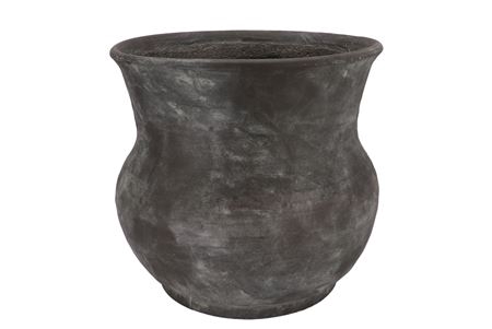 <h4>Gamla Grey Pot Flared 40x40x40cm</h4>