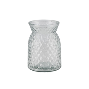 Diamond Clear Vase 12x16cm Nm