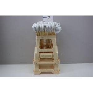 Hartje Op Stok Wit Open Hart