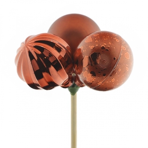 50cm Kerstbal trio 4cm mix