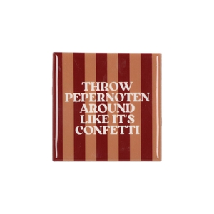 Tile Throw Pepernoten 10x10x1cm Nm
