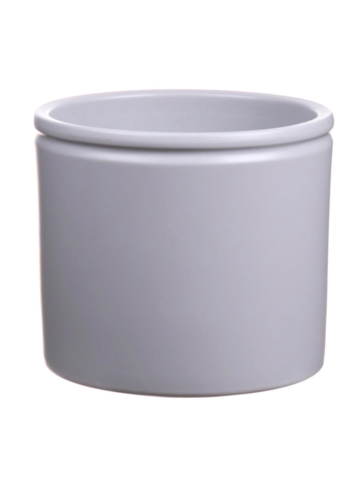 <h4>DF03-883841800 - Pot Lucca1 d23.3xh21.5 light grey matt</h4>