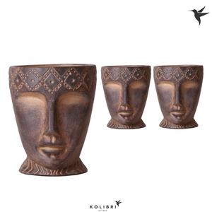 Kolibri Home Totem Mask pot 12 cm