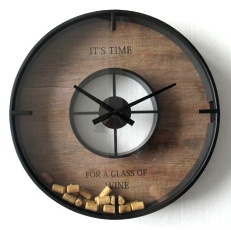<h4>Clock with Storage Box Ø46cm B</h4>